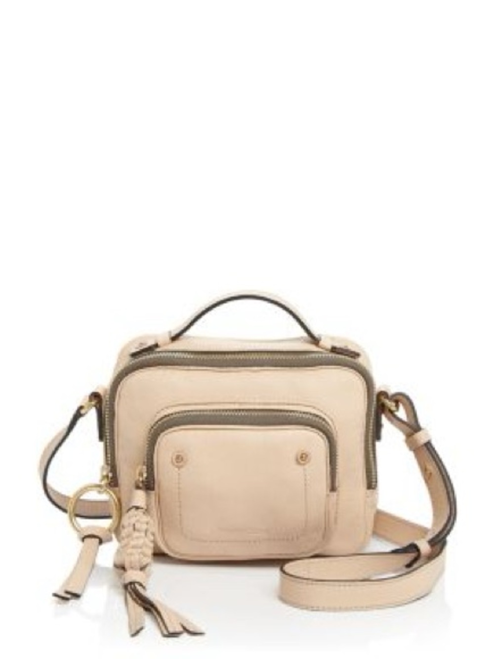 See by Chloé | Beige Small Patti Camera Bag Crossbody OS